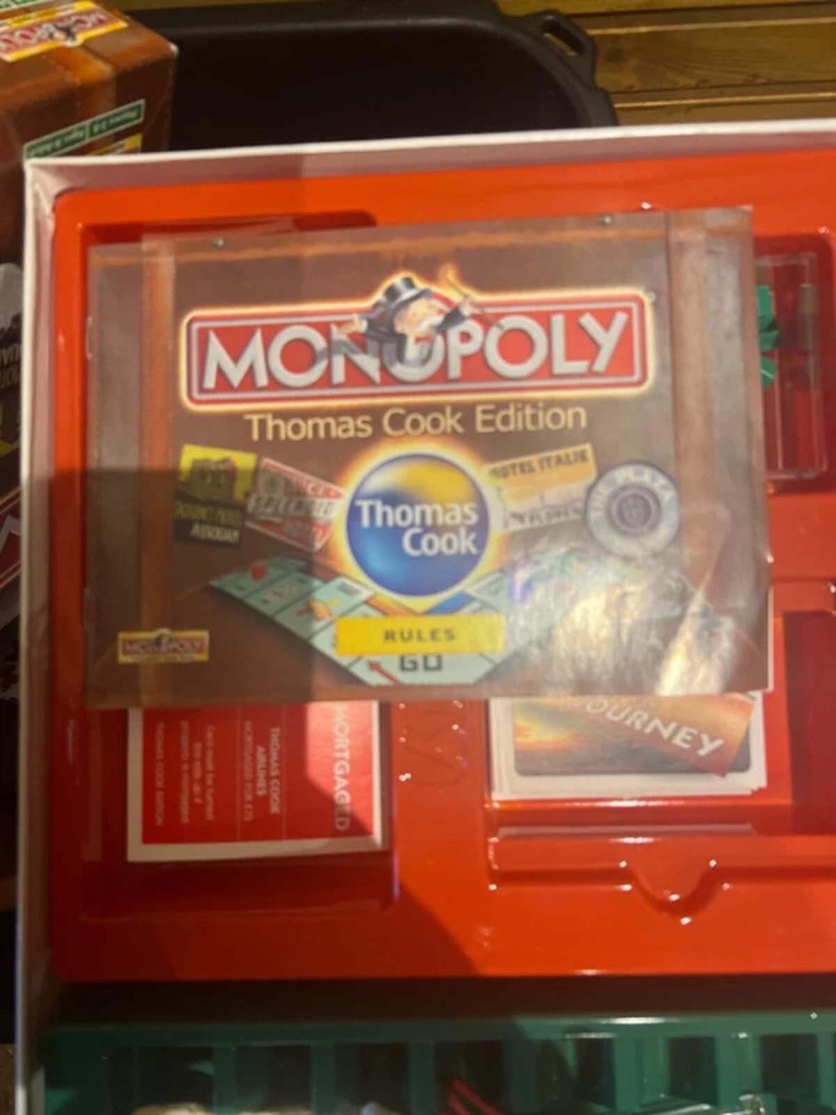 Vintage 2005 Monopoly Thomas Cook Edition Board Game