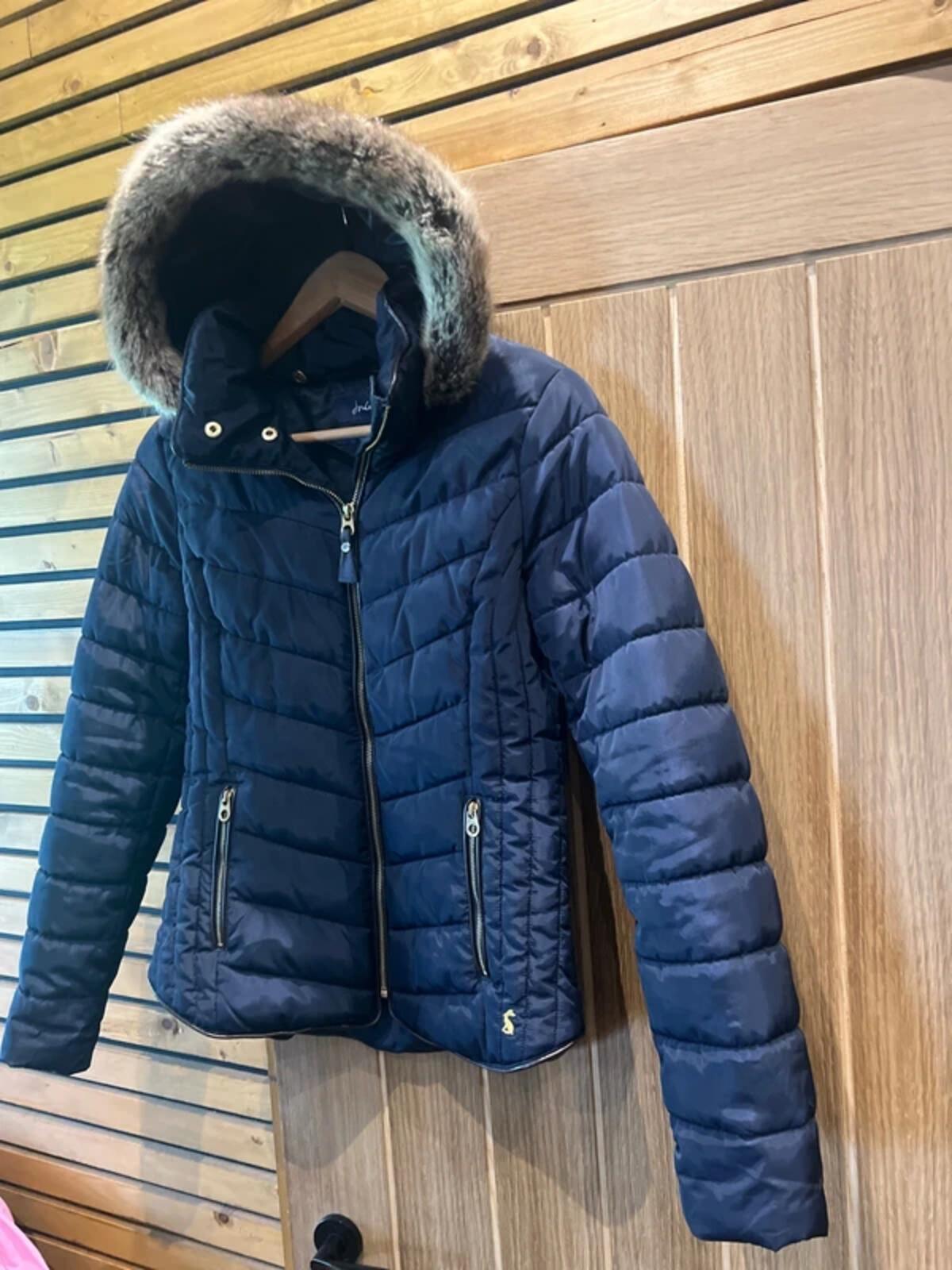 Joules Gosway Navy Padded Jacket 8