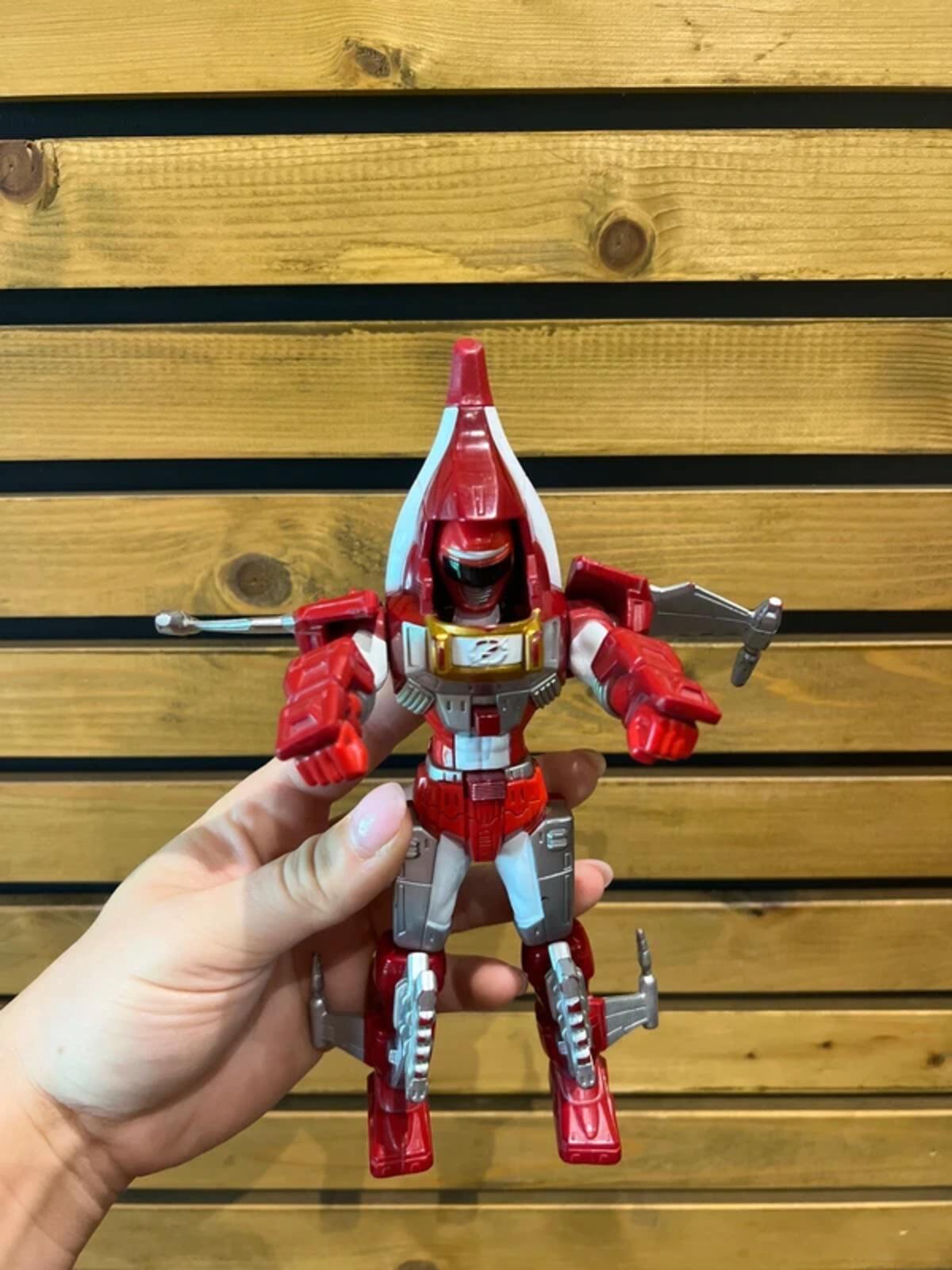 Vintage 2007 Power Rangers Operation Overdrive Moto Morph Action Figure Toy
