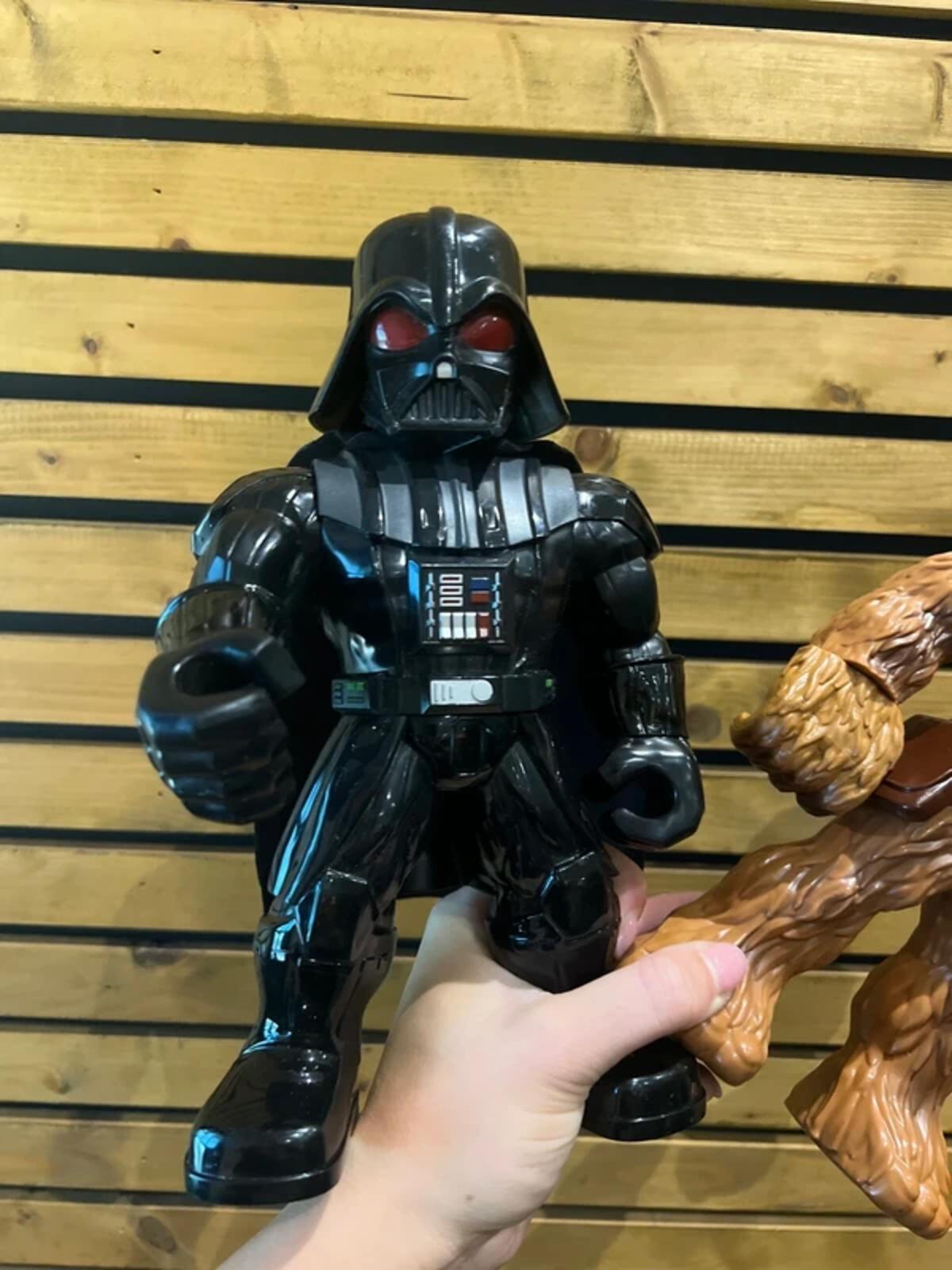 Star Wars Chewbacca & Darth Vadar Figurine Bundle (2)
