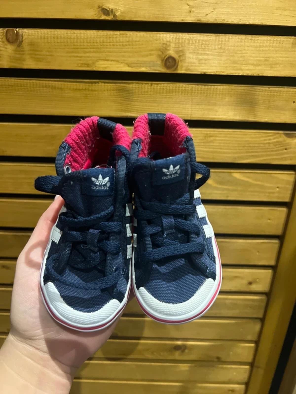 Adidas Originals Nizza Navy Trainers UK 4K