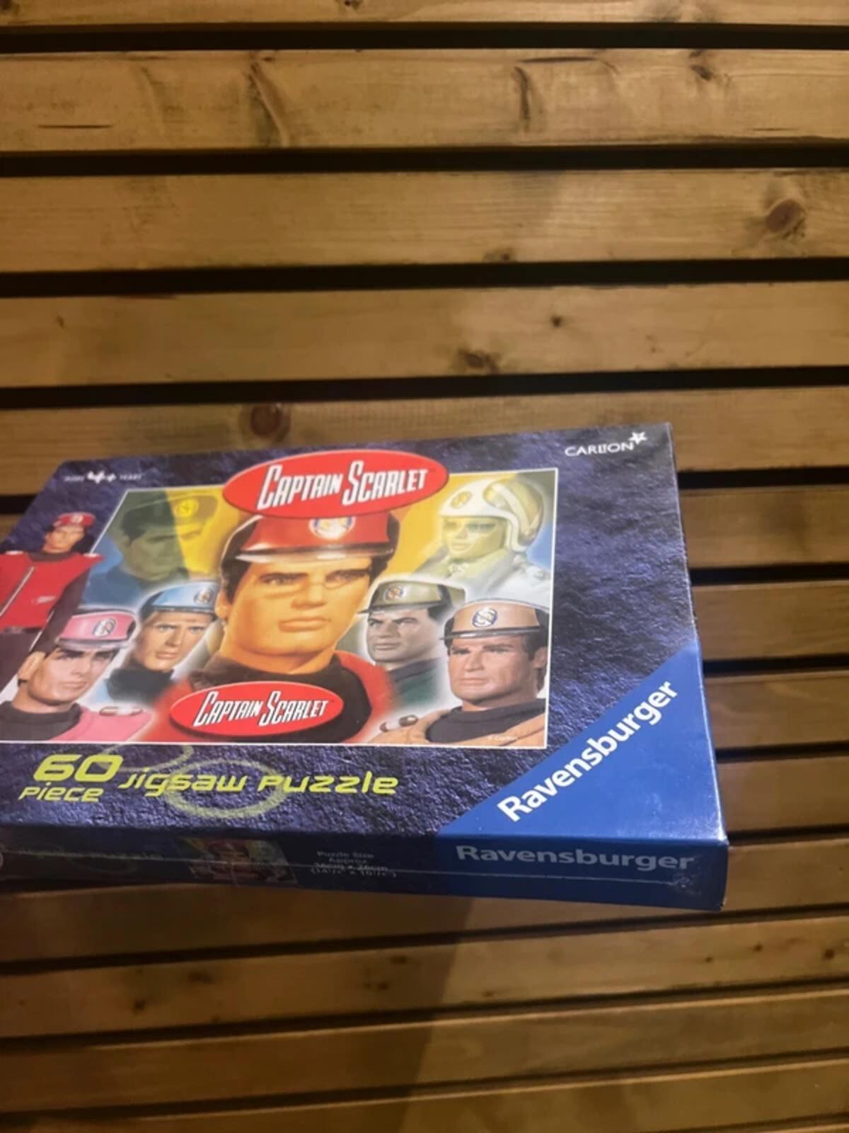 Vintage Captain Scarlet & The Mysterons 60 Piece Jigsaw Puzzle NEW