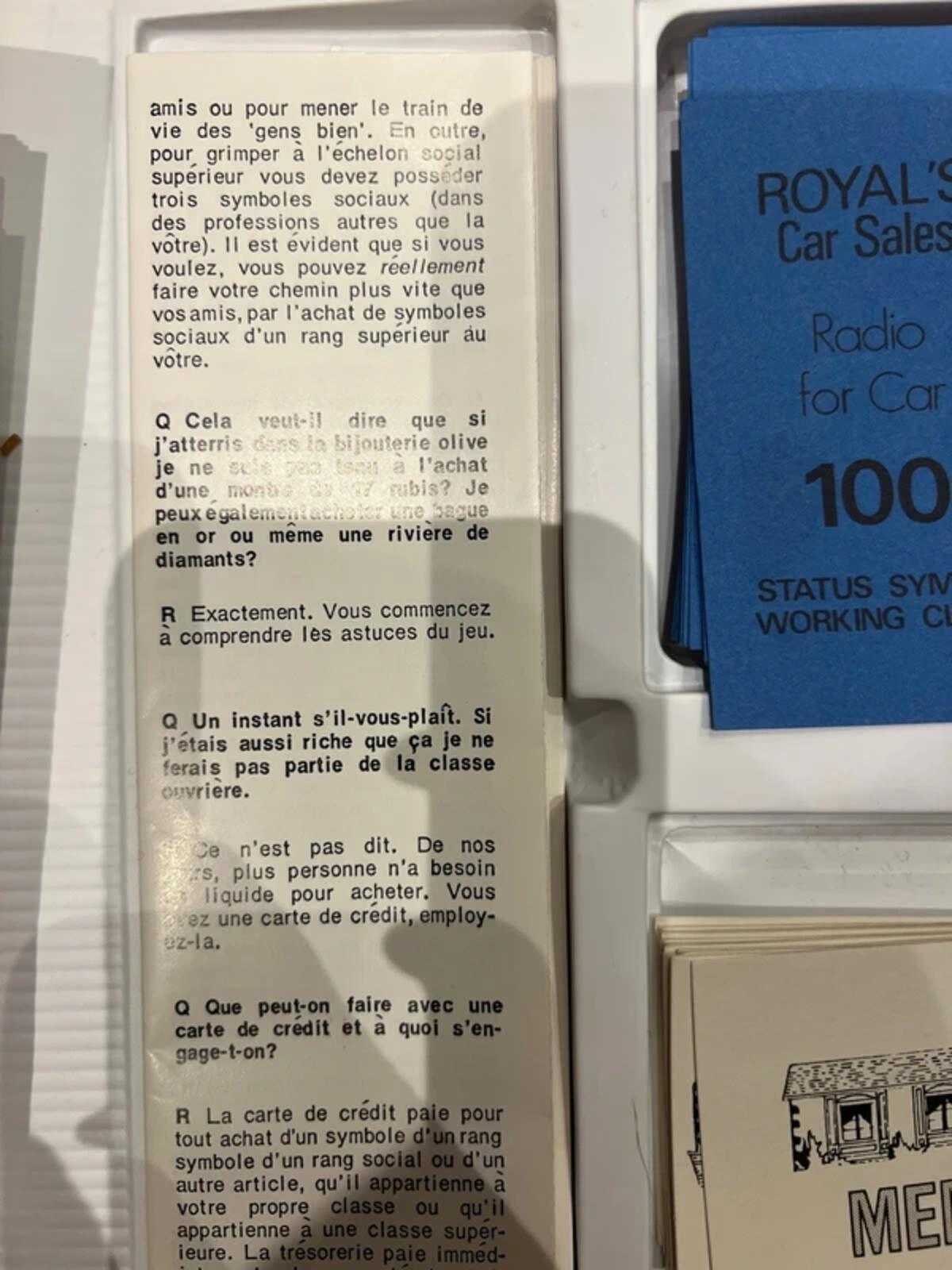 Ratrace Vintage 1973 Board Game