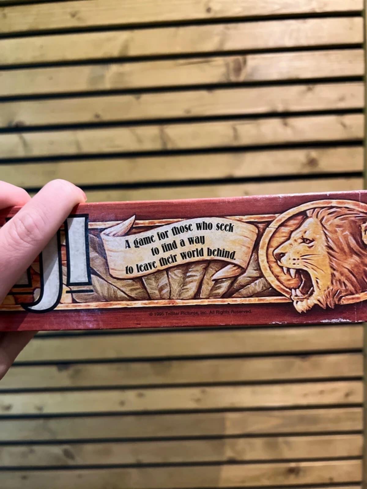 Jumanji RARE Vintage 1996 Board Game