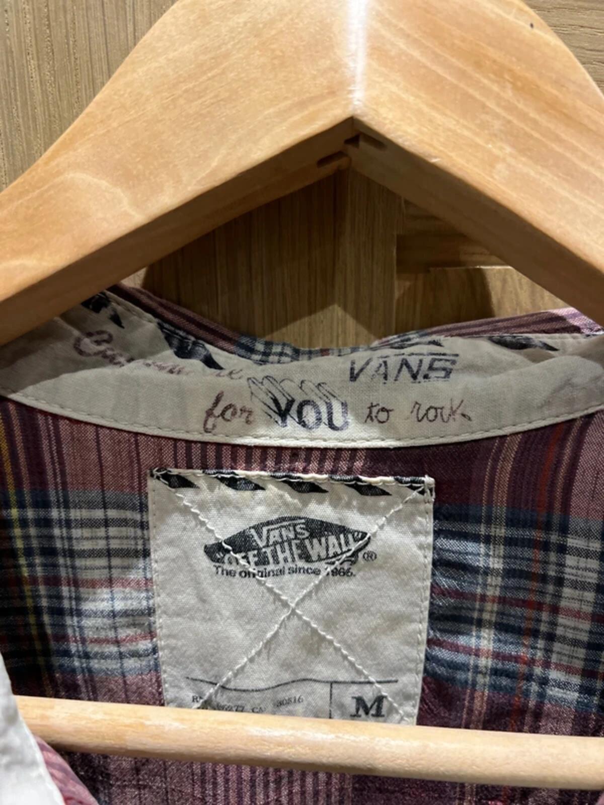 Vintage Vans Plaid Shirt M