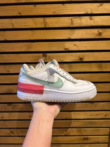 Nike Air Force One Shadow Seafoam Trainers UK6