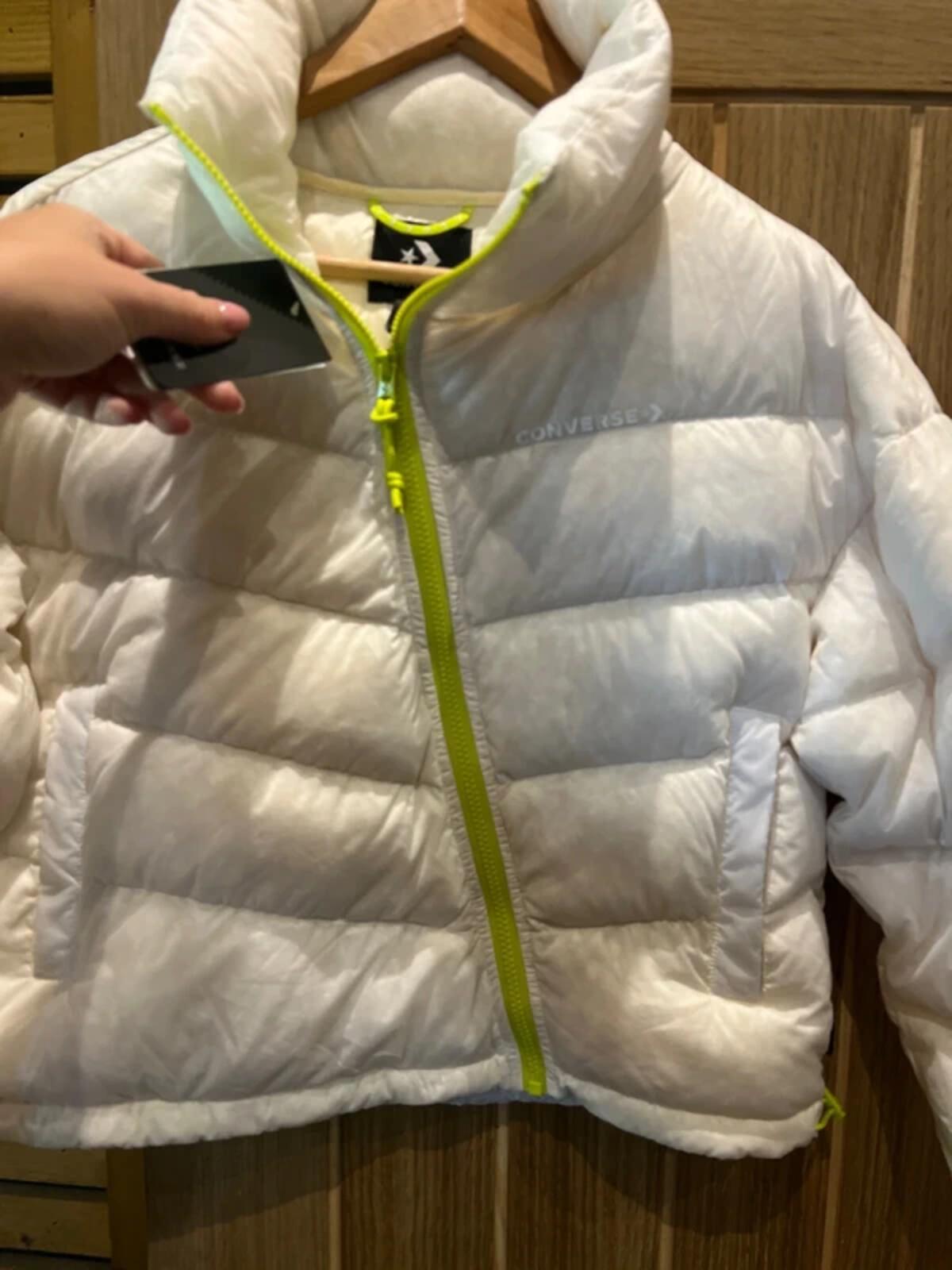 Converse Down Filled Duvet Puffer Jacket XS NEW