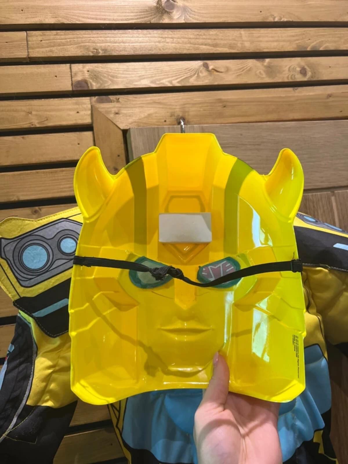 Transformers Hasbro Bumblebee Fancy Dress Costume & Mask 7-8Y