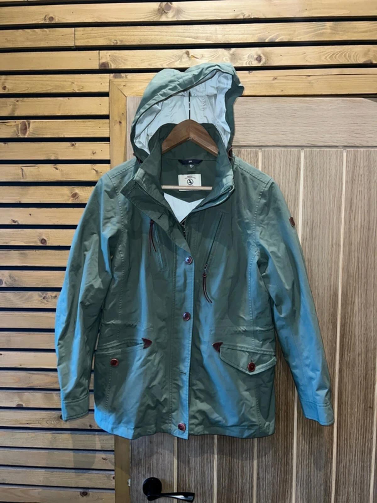 Aigle Gore-Tex Khaki Green Parka Jacket 8