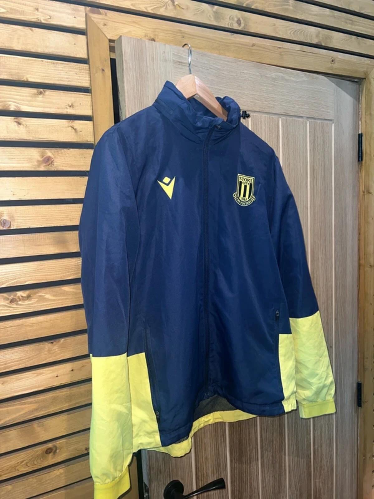 Stoke City FC Football Training Windbreaker M
