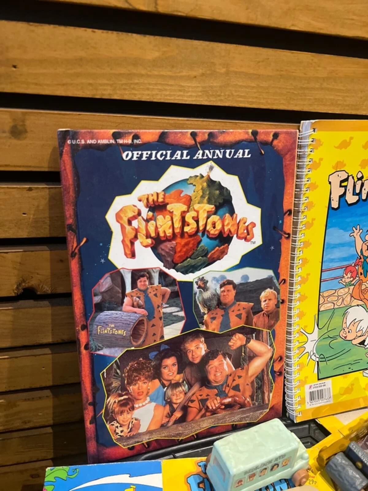 Vintage 1990's The Flintstones Memorabilia Bundle
