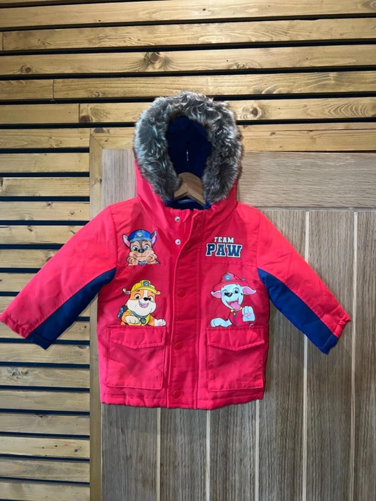 Paw Patrol Red Hooded Coat 12-18m