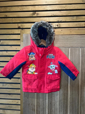 Paw Patrol Red Hooded Coat 12-18m