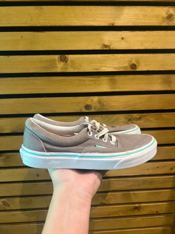 Vans Grey Canvas Trainers UK5