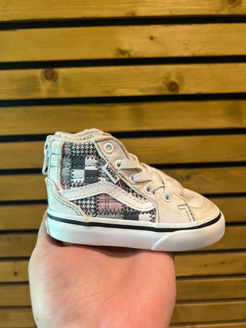 Vans High Patchwork Trainers UK3.5