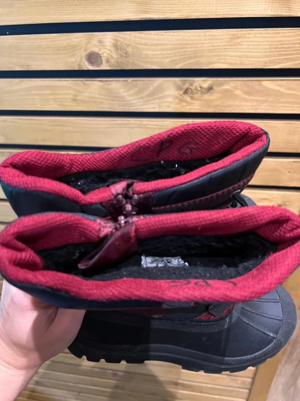 Trespass Waterproof Metallic Winter Snow Boots UK 3