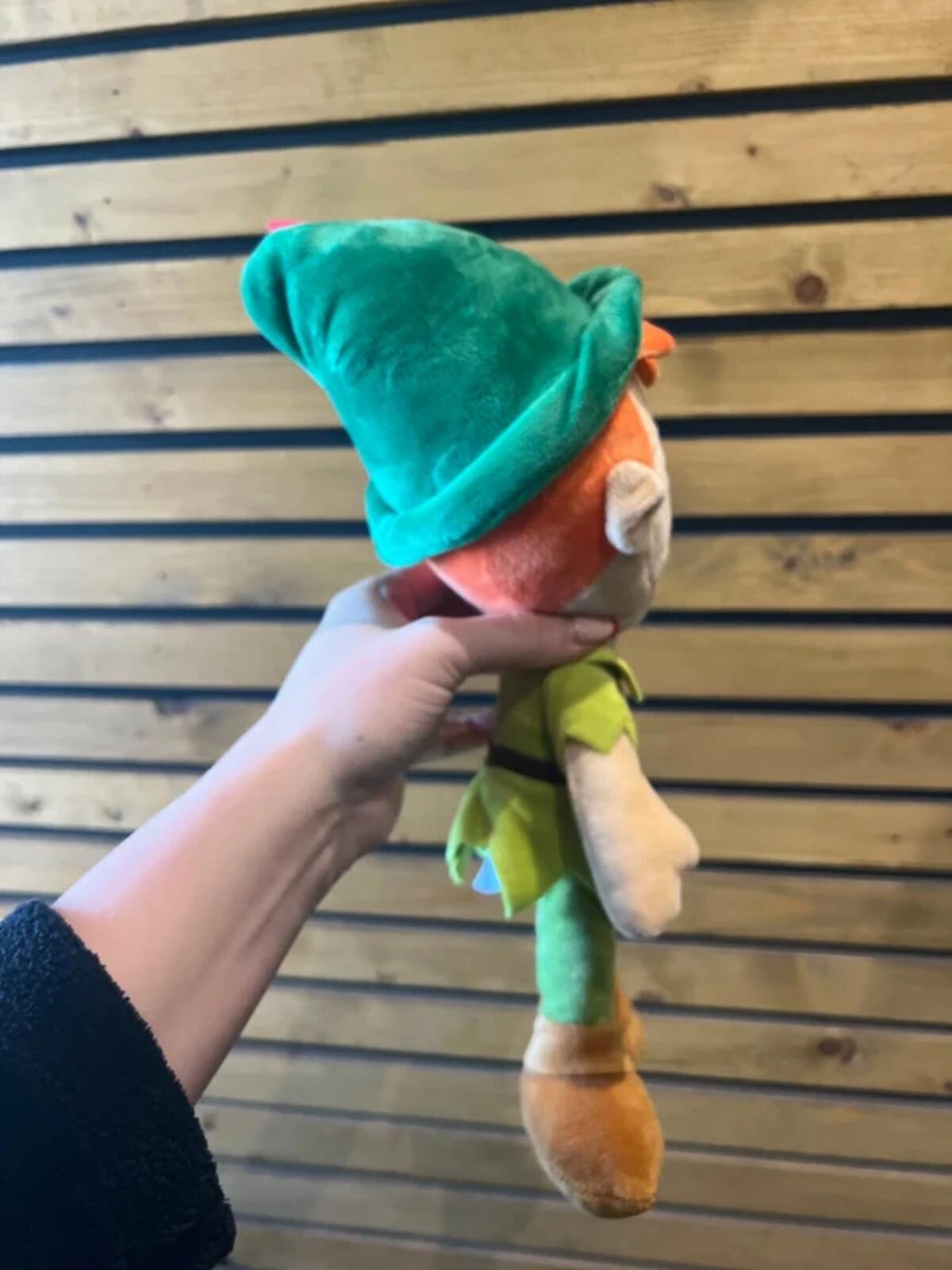 Disney Classics Peter Pan Plush Beanie Toy NEW