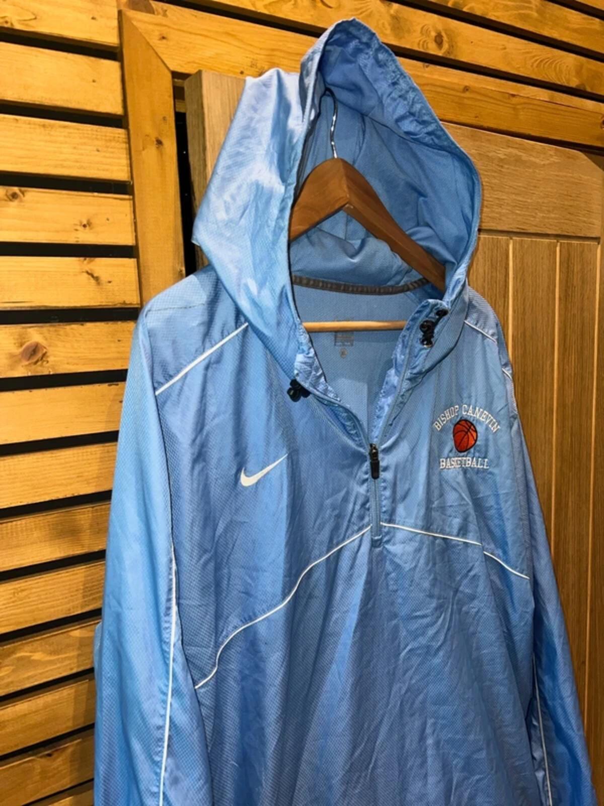 Nike Bishop Canevin Basketball 1/2 Zip Hooded Windbreaker XL
