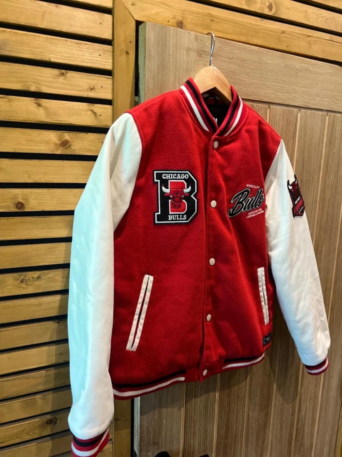Chicago Bulls NBA Basketball Varsity Jacket 13-14Y