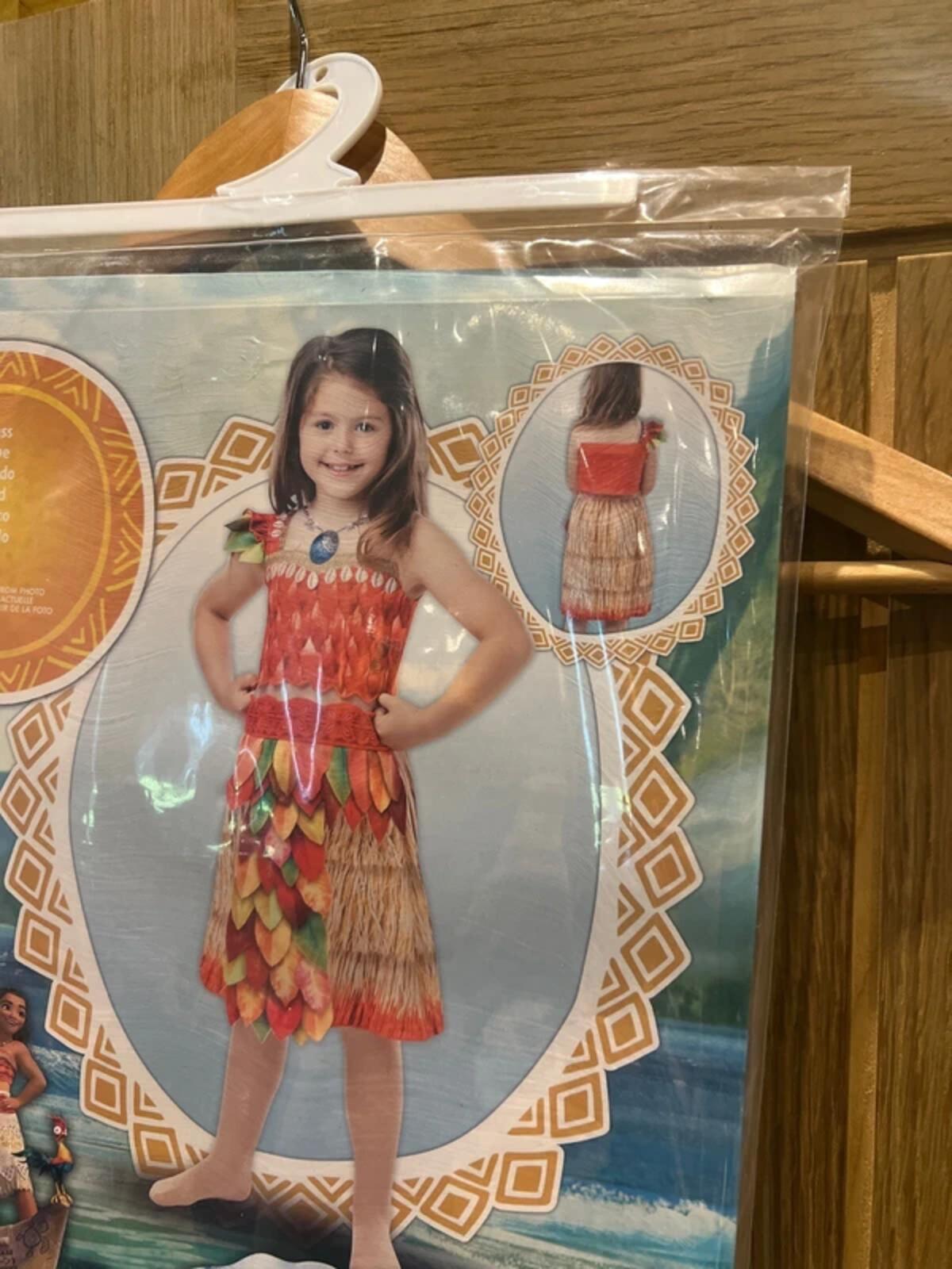 Disney Moana Fancy Dress Costume 7-8Y NEW