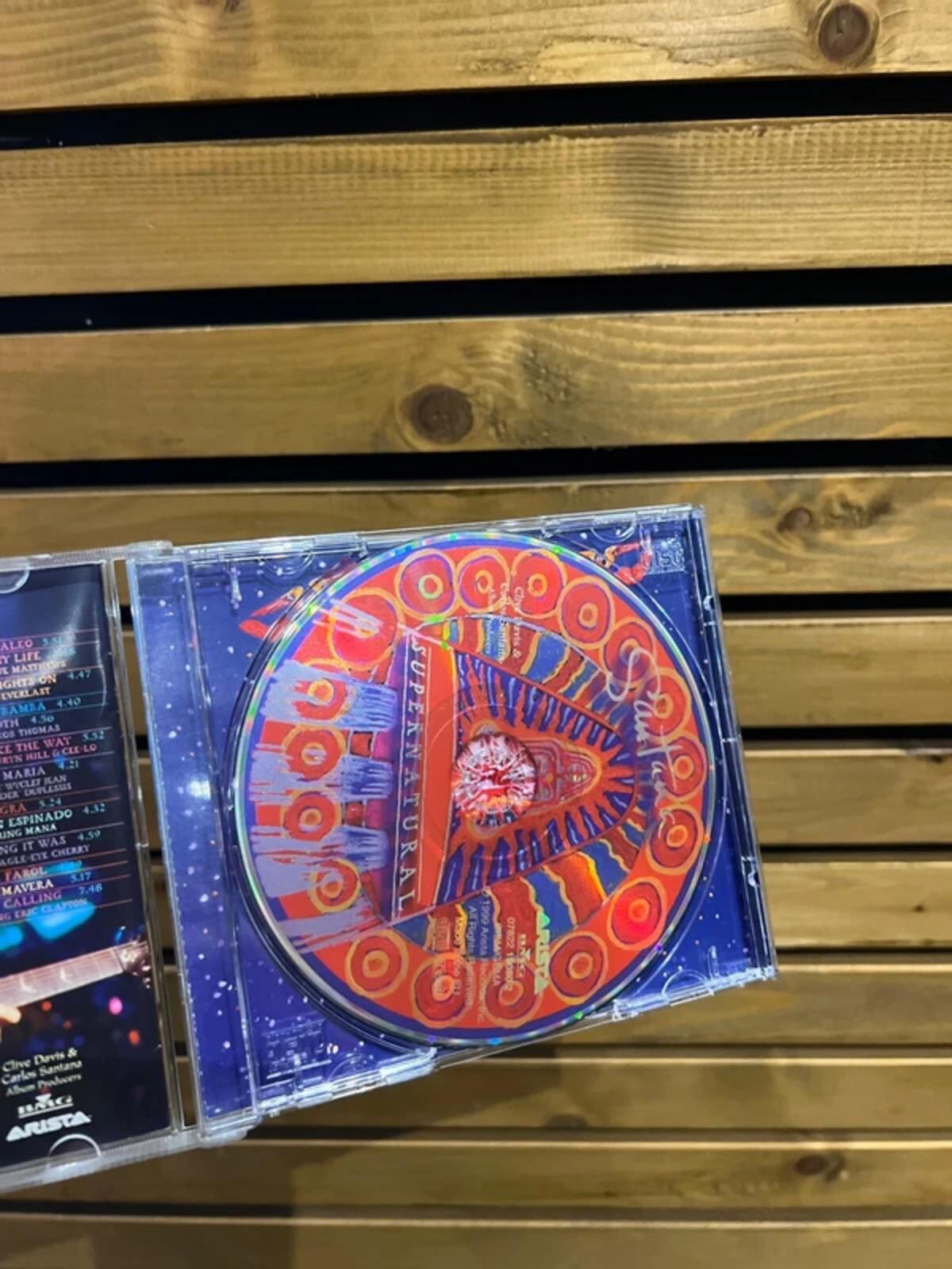 Santana Supernatural Vintage 1999 Guitarist CD