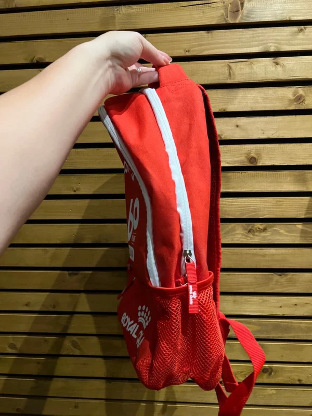 Royal Canin 60 Years Red Backpack