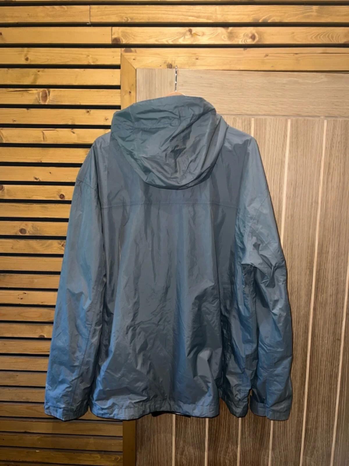 Columbia Omni Tech Waterproof Grey Raincoat XXL