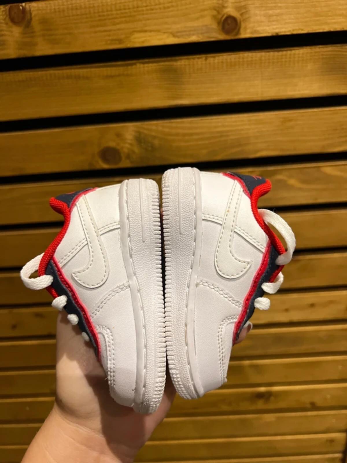 Nike Air Force 1 One LV8 Double Layer White Trainers UK3.5