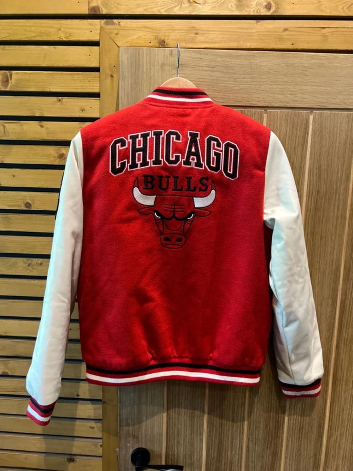 Chicago Bulls NBA Basketball Varsity Jacket 13-14Y
