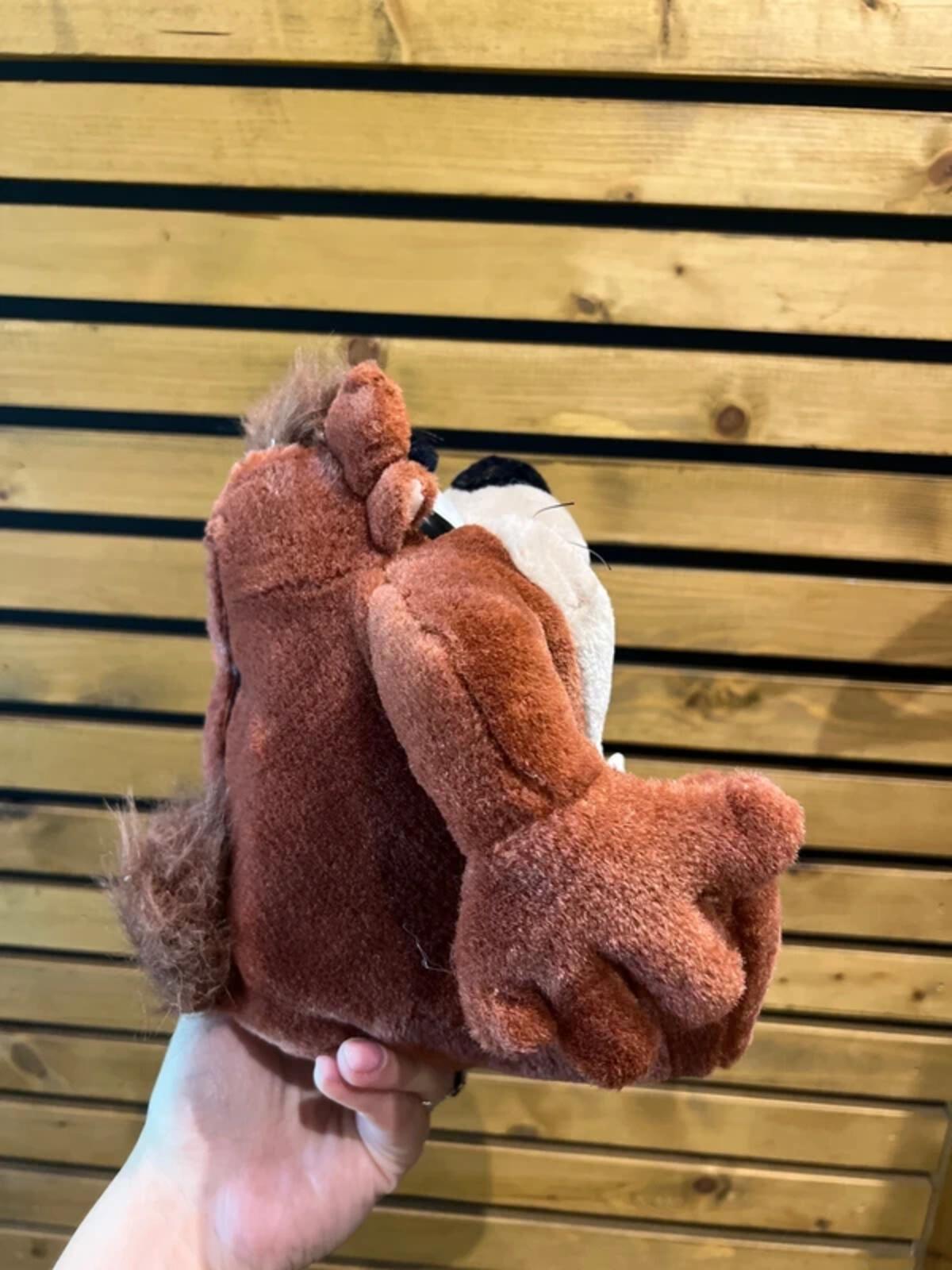 Vintage 1997 Looney Tunes Taz Electronic Plush Toy