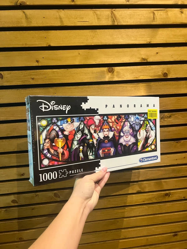 Disney Villains Panorama 1000 Piece Jigsaw NEW