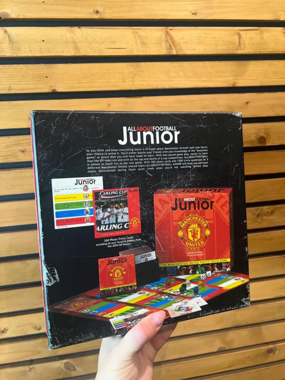 Manchester United Vintage 2006 All About Football Junior Trivia Board Game