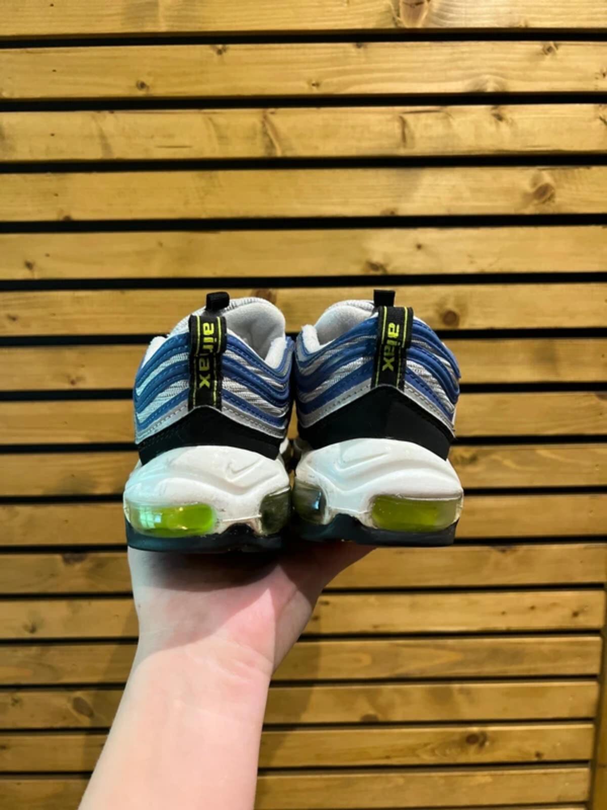 Nike Air Max 97 OG Atlantic Blue Voltage Trainers UK5.5