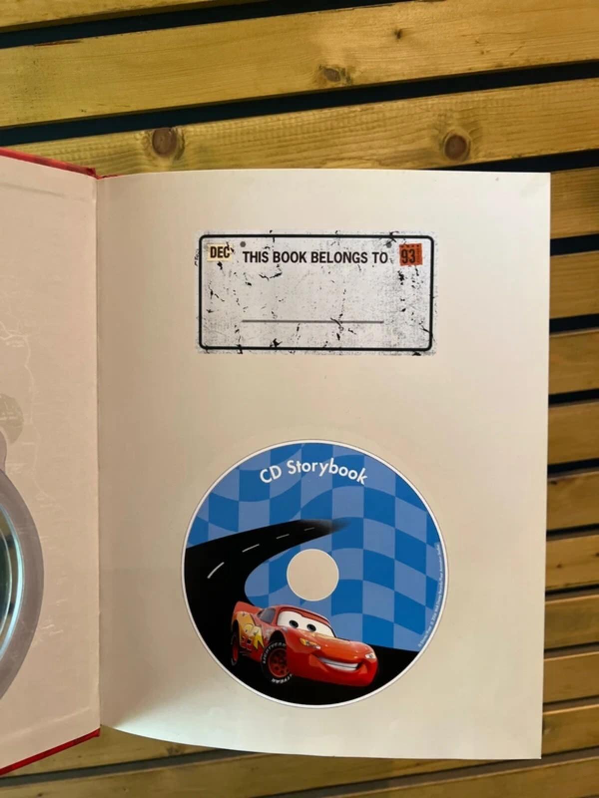Disney Pixar Cars Kids Book & Audio CD