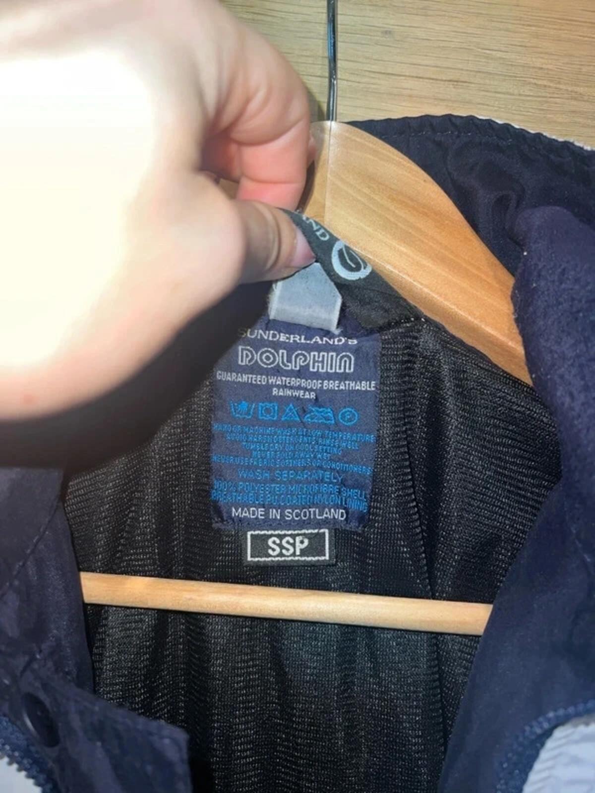 Sunderland of Scotland Golf 1/4 Zip Rain Pullover XL