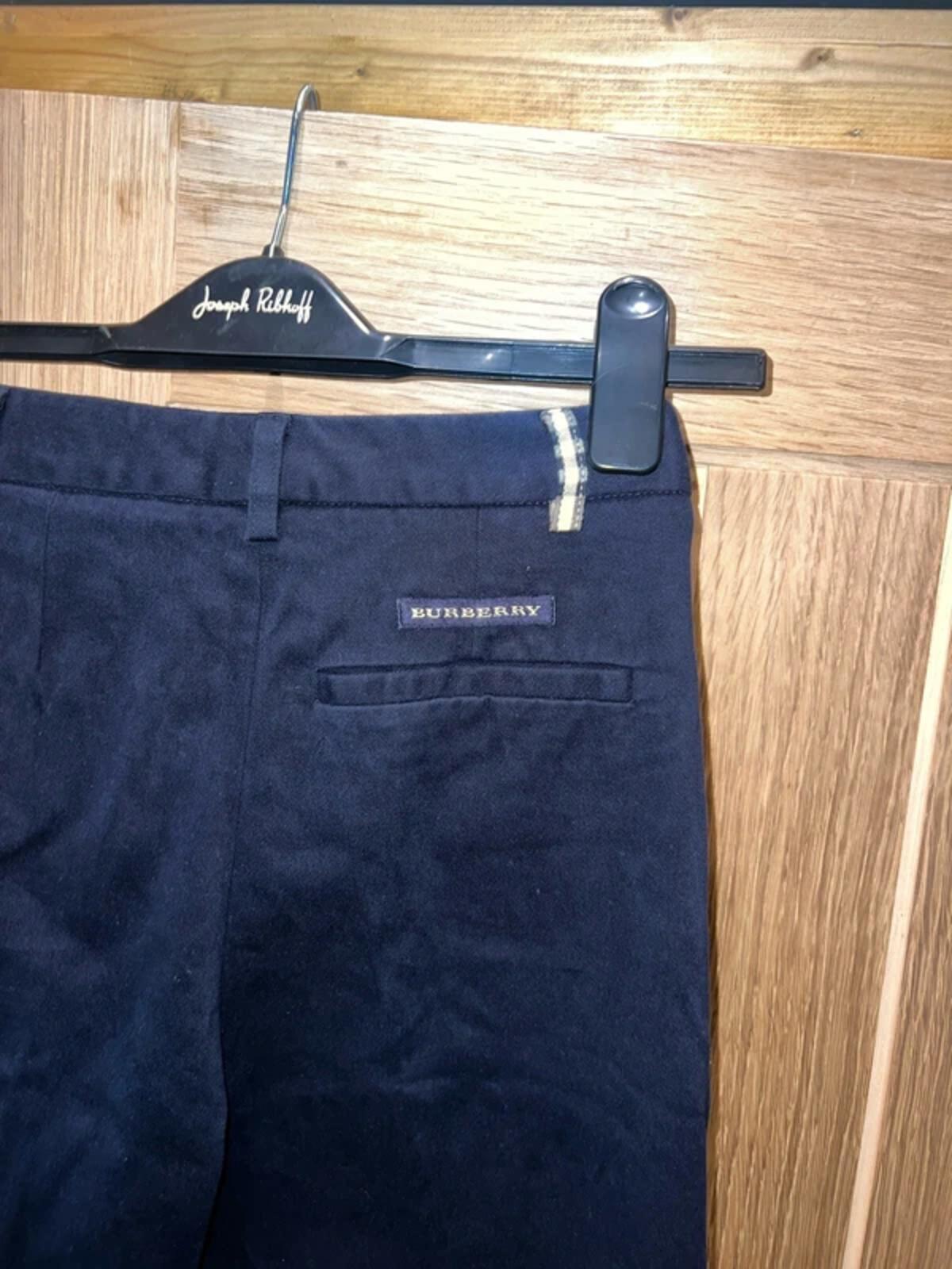 Burberry Golf Navy Cotton Trousers 6