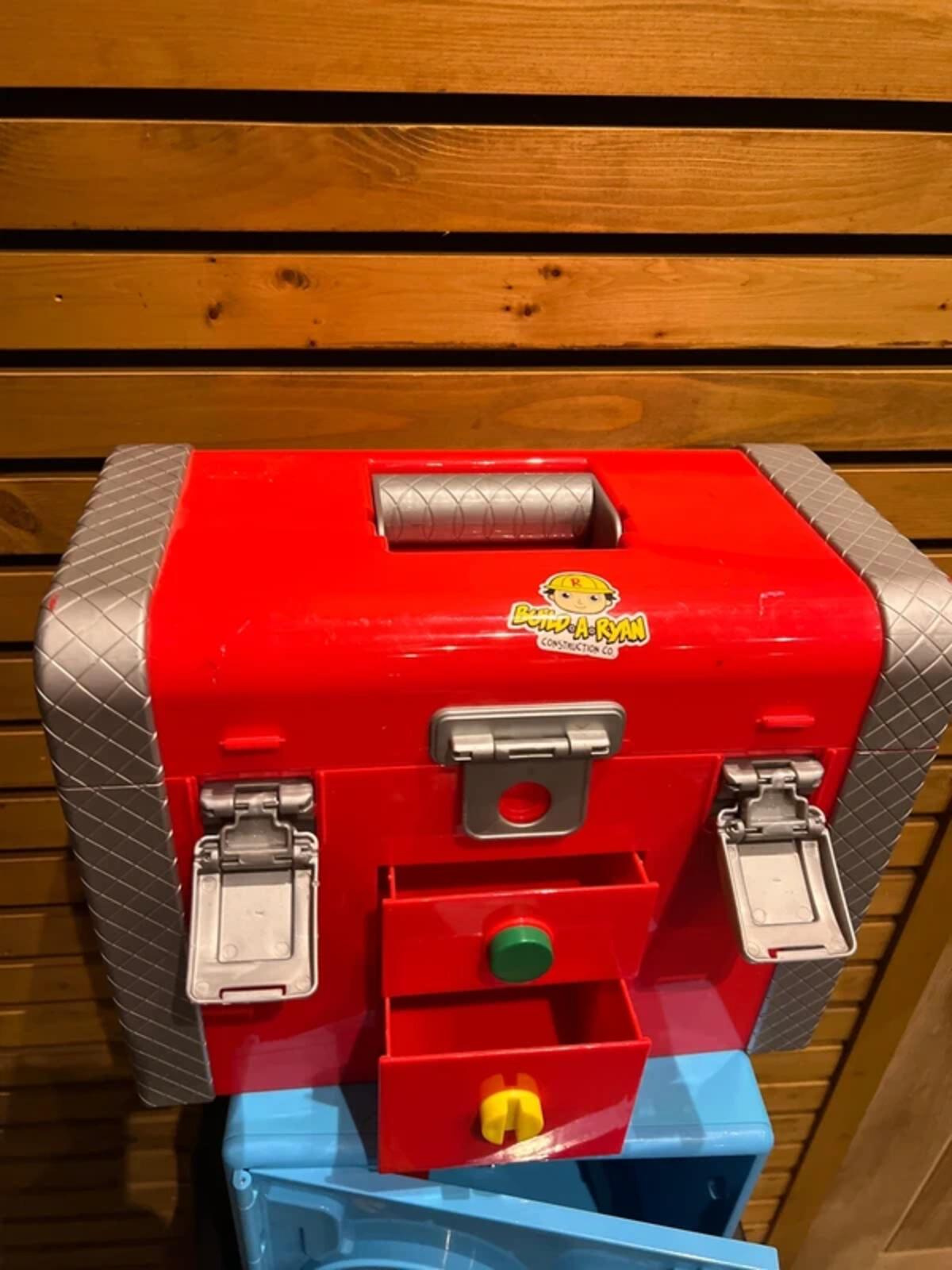 Ryan’s World Toolbox & Safe Figurine Toybox Toy Bundle