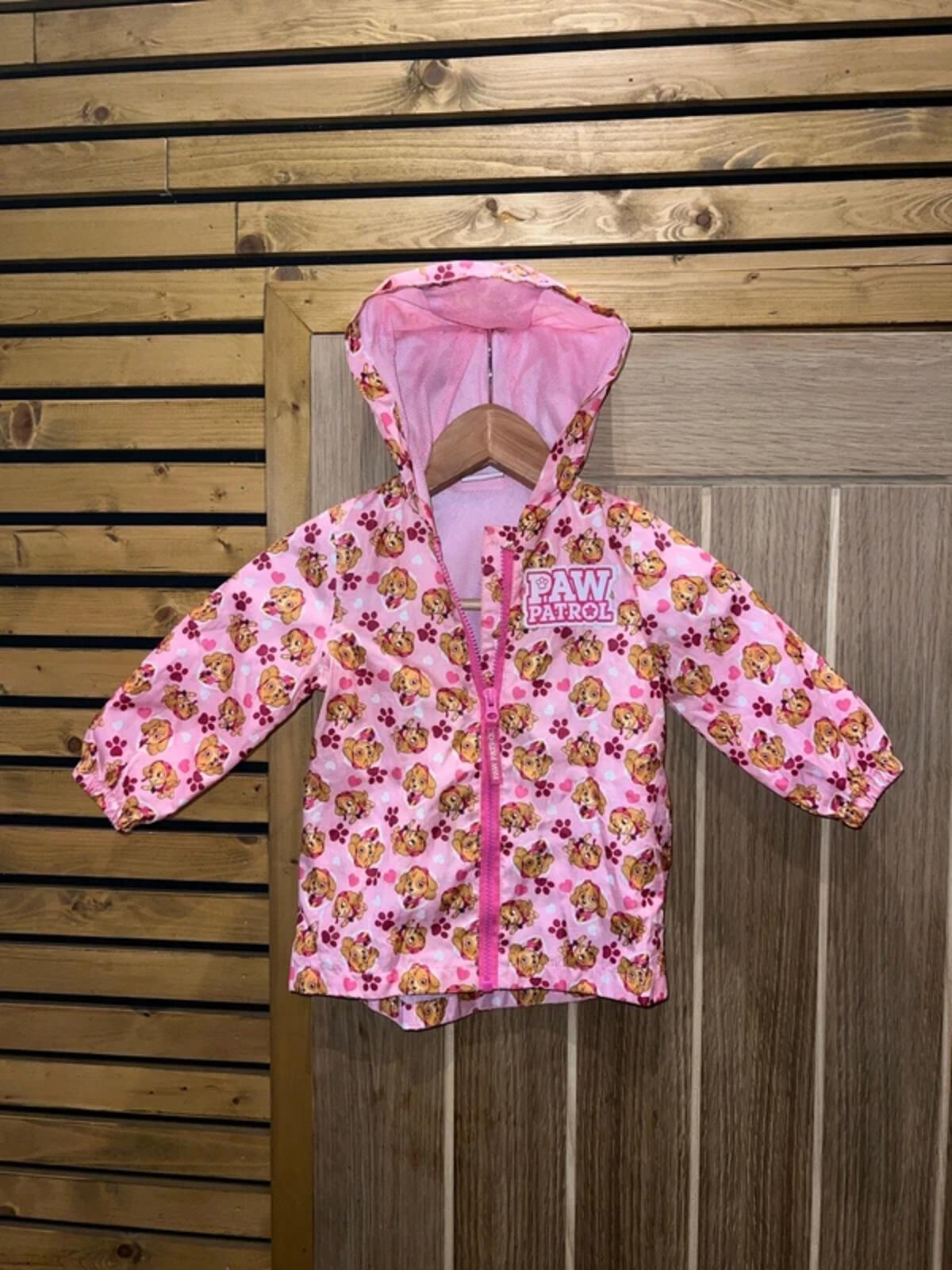 Paw Patrol Pink Showerproof Rain Jacket 18-24m