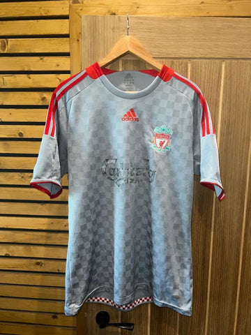 Vintage 2008/09 Liverpool FC Gerrard #8 Football Shirt L