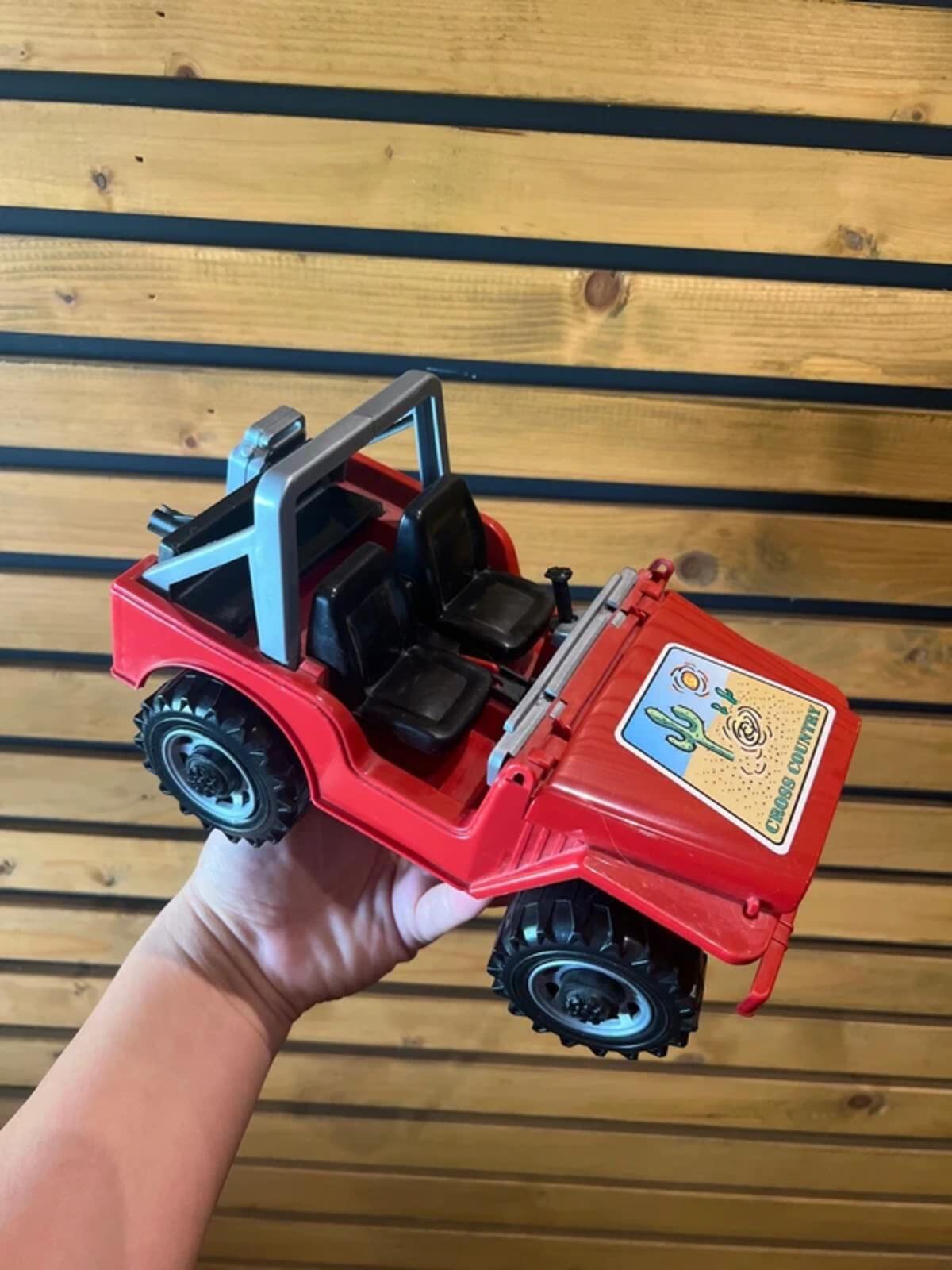 Vintage 1993 Bruder Cross Country Jeep Truck Toy