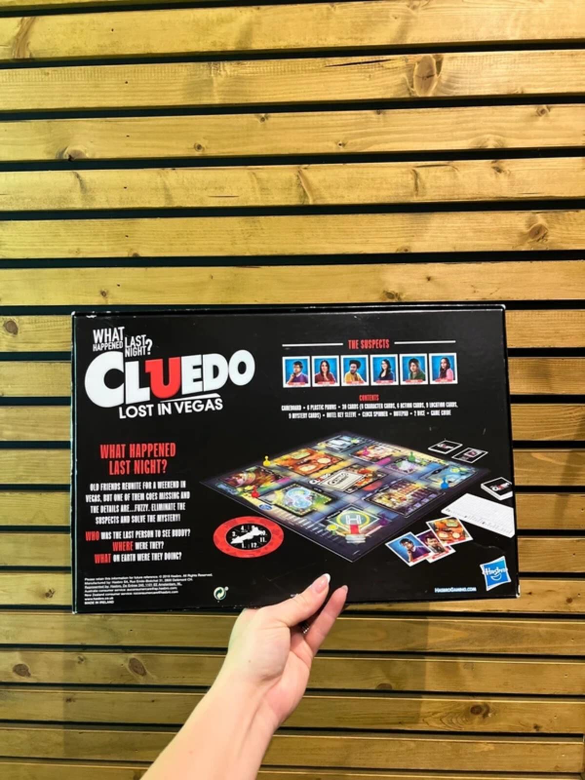 Cluedo Lost In Vegas Parody Edition Board Game