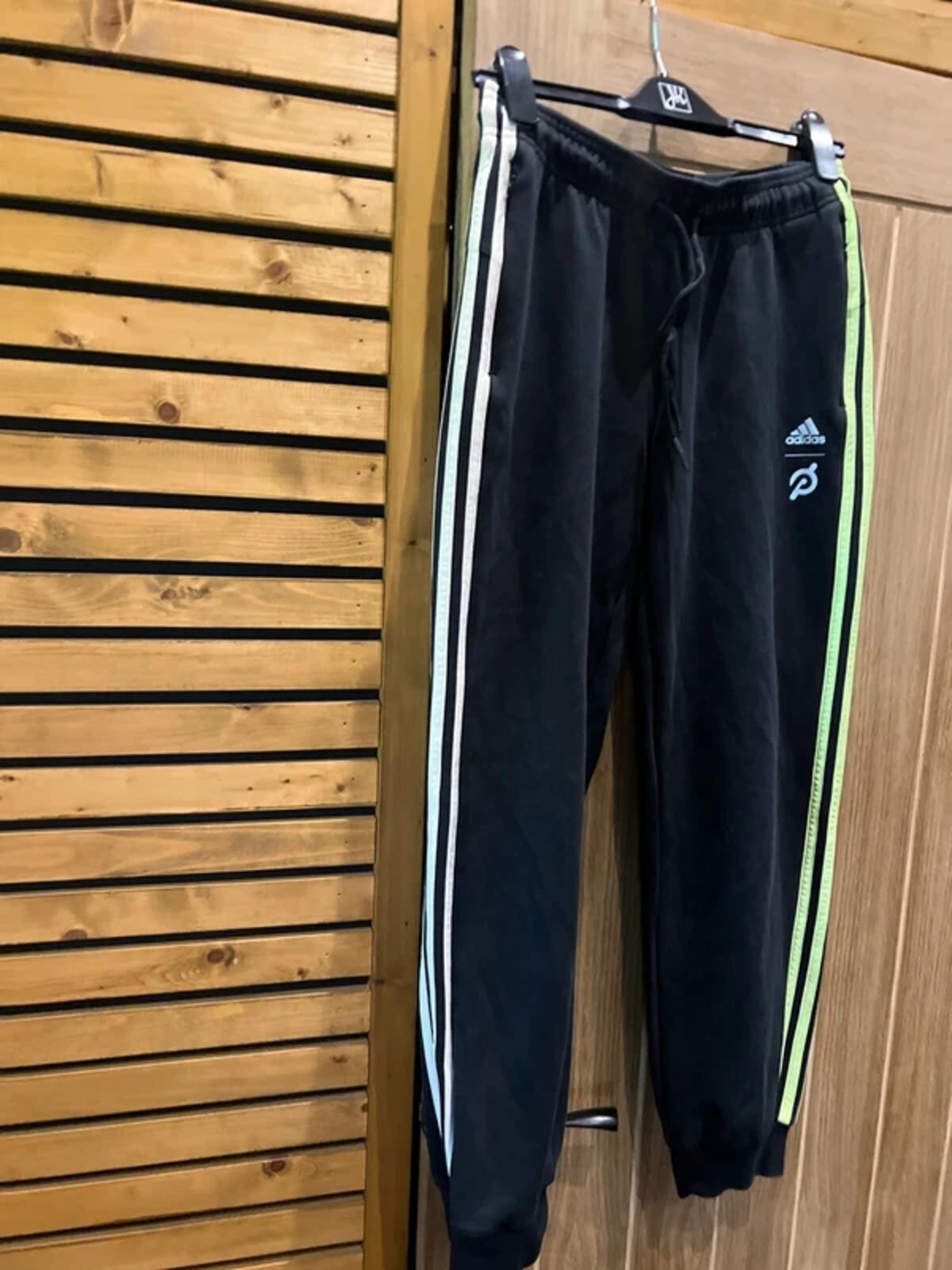 Adidas Peloton Capable of Greatness Black Joggers 8-10