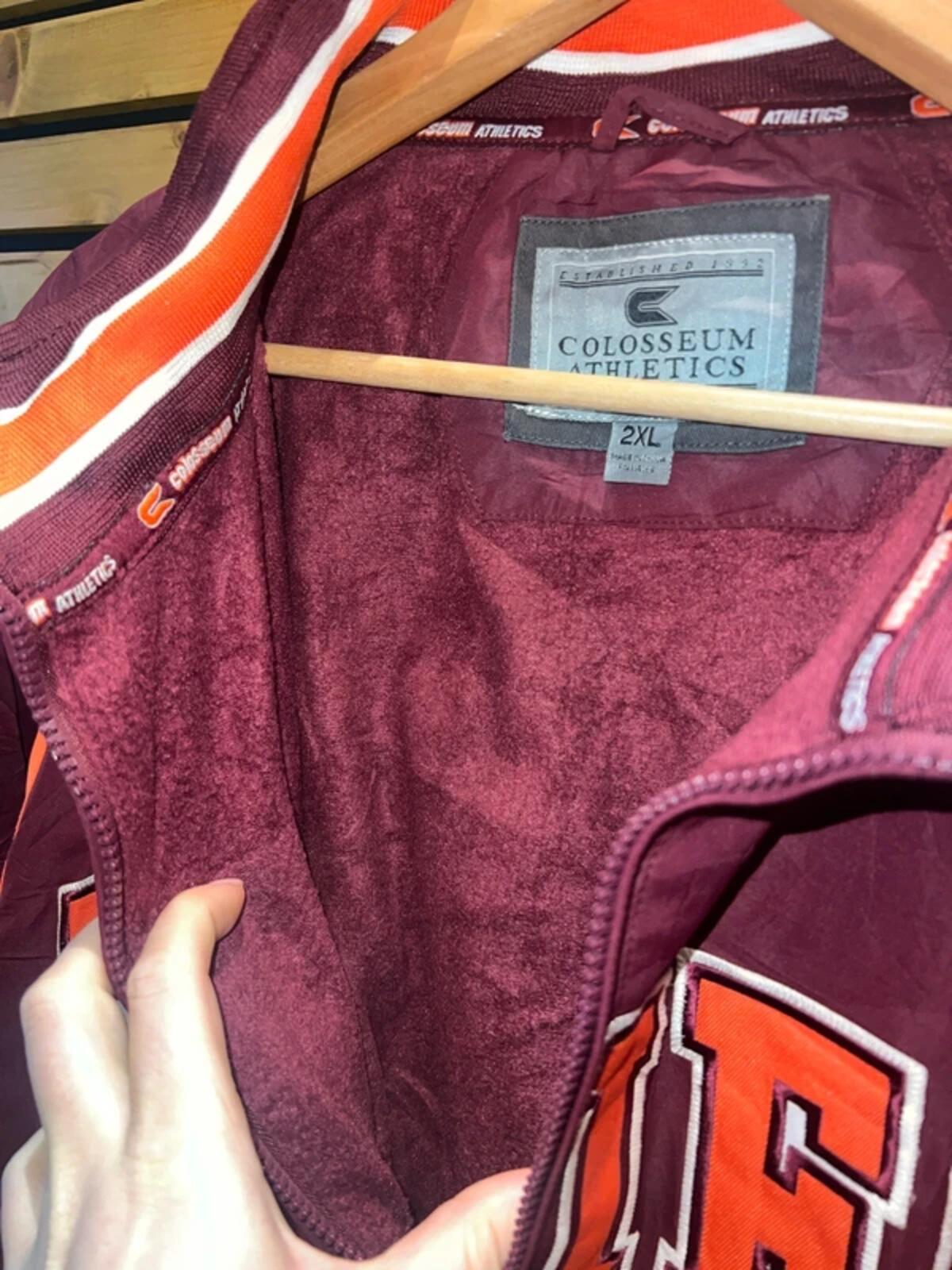 Virginia Tech American Football Hokies Varsity Jacket XXL