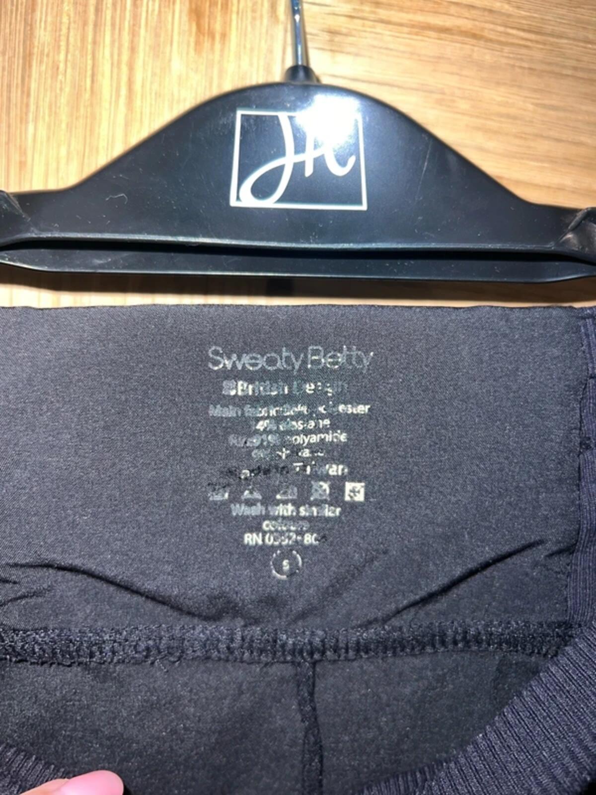 Sweaty Betty Black Running Shorts S