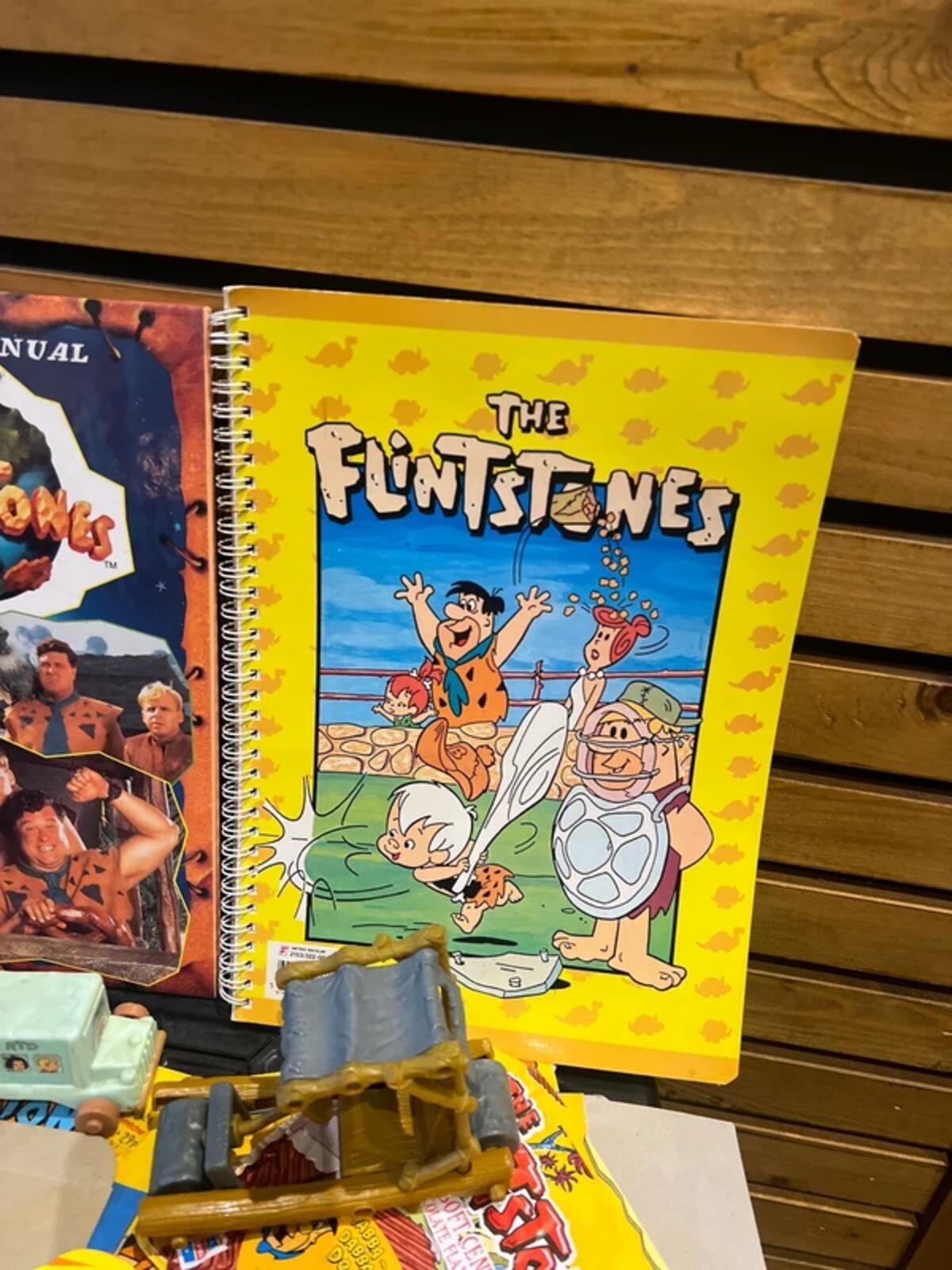 Vintage 1990's The Flintstones Memorabilia Bundle