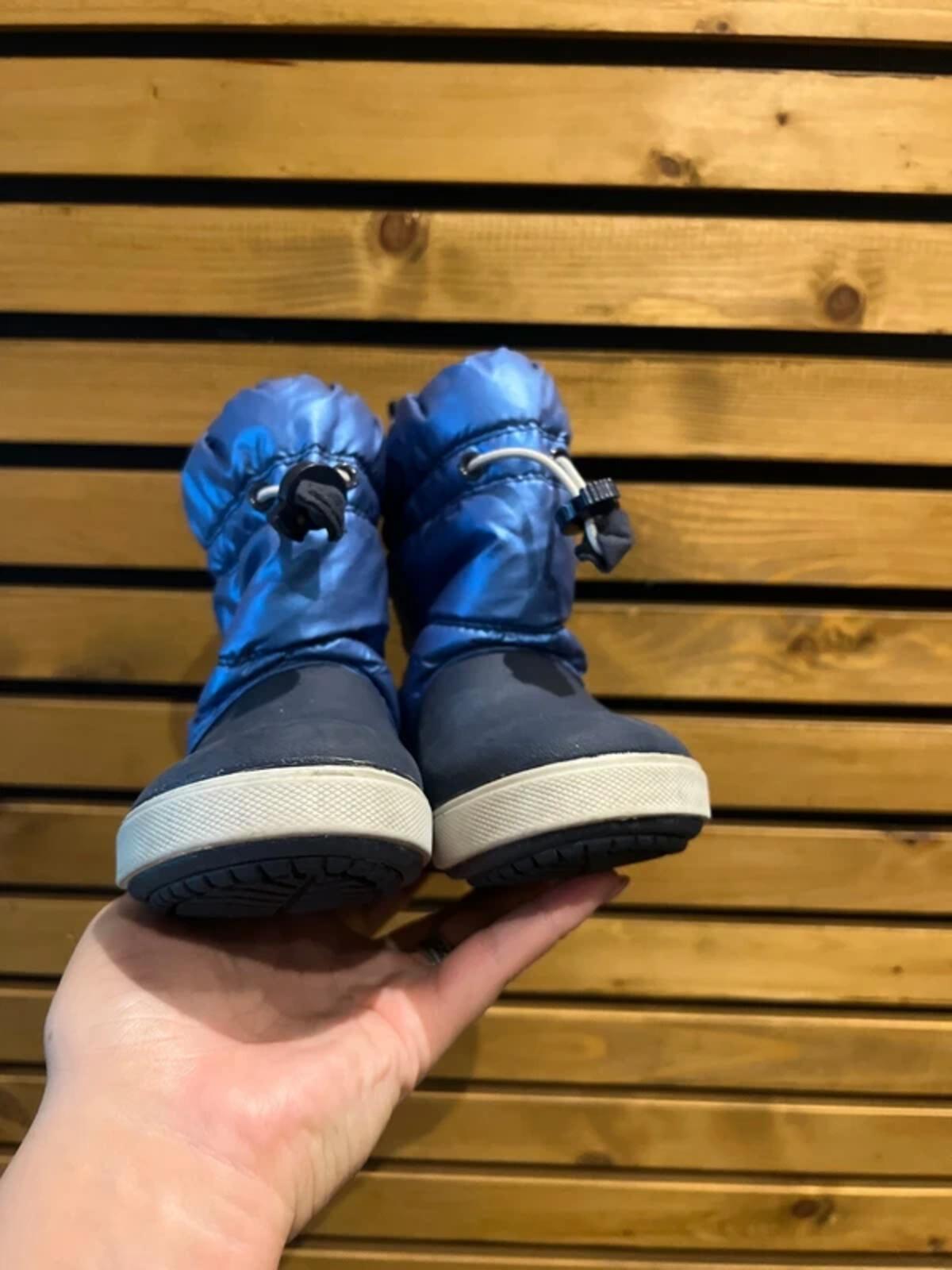 Crocs Crocband Gust Blue Snow Boots UK7