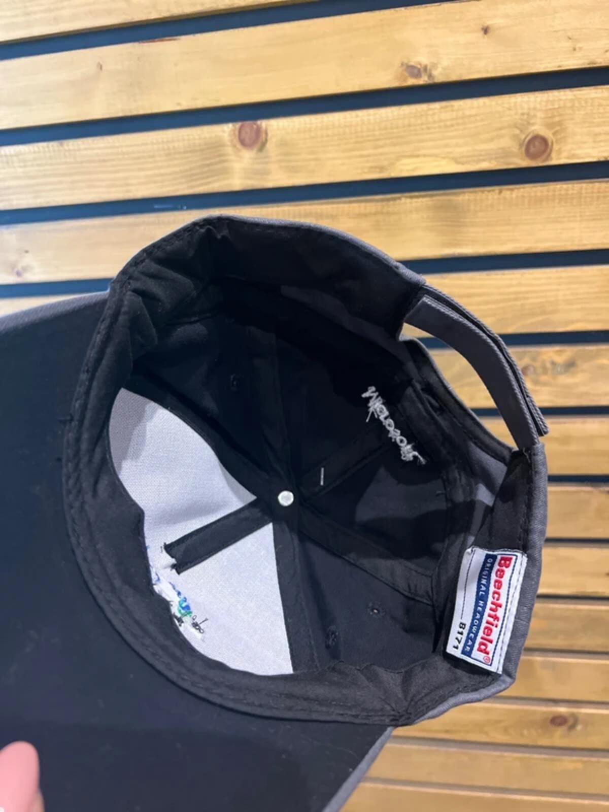 Microsoft HP Beechfield Grand Prix Black Cap NEW