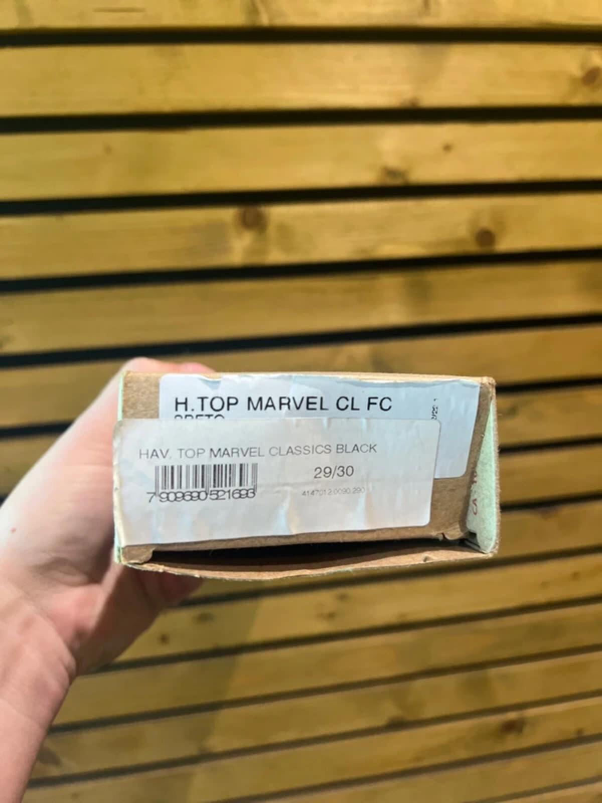 Havaianas Marvel Spiderman Flip Flops UK12/13 NEW