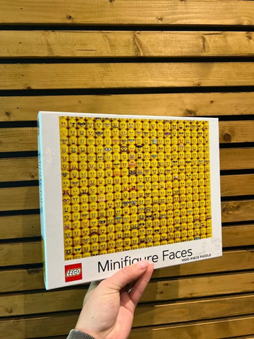 LEGO Minifigure Faces 1000 Piece Jigsaw Puzzle
