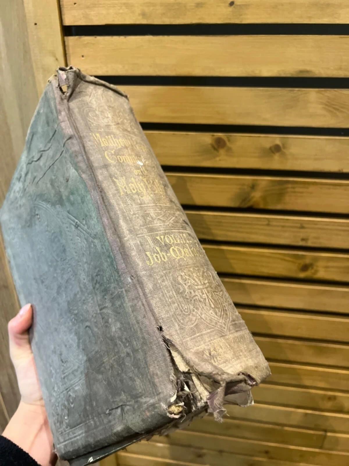 Antique 1800’s Matthew Henry's Commentary on the Holy Bible